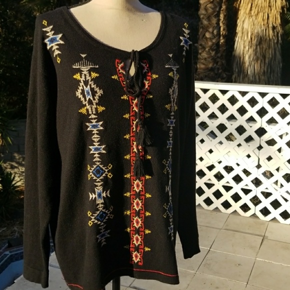 Johnny was Sweaters - Johnny was embroidered sweater